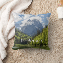 Riessersee Alps Garmisch Partenkirchen Bayern Kissen