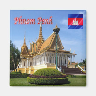 Rif. KH Kambodscha, Phnom Penh, Royal Place Magnet