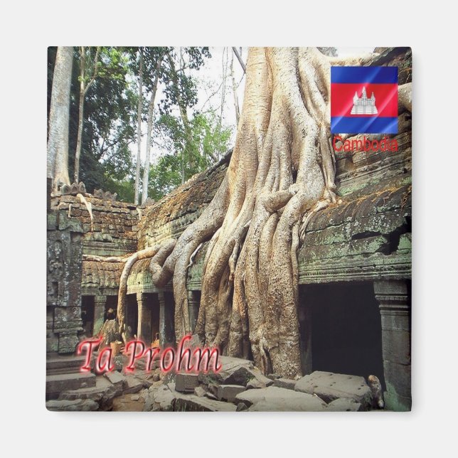 Rif. KH Kambodscha, Ta Prohm Magnet (Vorne)
