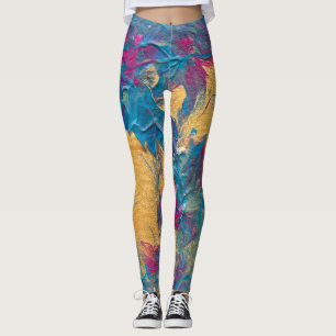 Riff-Garten-Ballon-Malstudio-Kunst Leggings