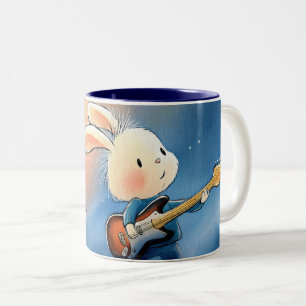 Riff Hard oder Go Zuhause Zwei-Tone-Tasse Zweifarbige Tasse