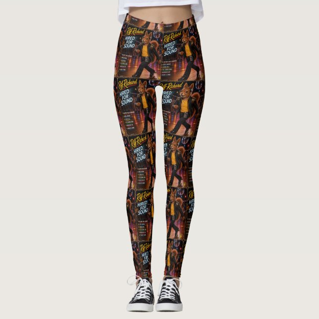 Riff Richard: eine Parodie Leggings (Vorderseite)