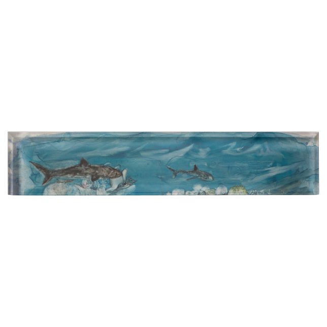 Riff-Schreibtisch-Namensschild Namensplakette (Vorderseite)