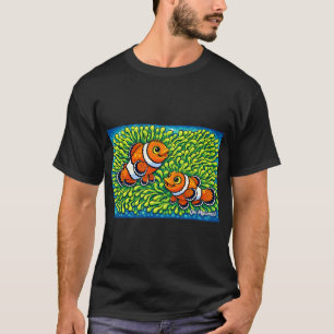 Riffbarsche Der Clownfisch T-Shirt