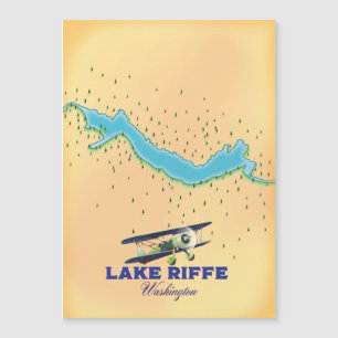Riffe Lake Washington Karte