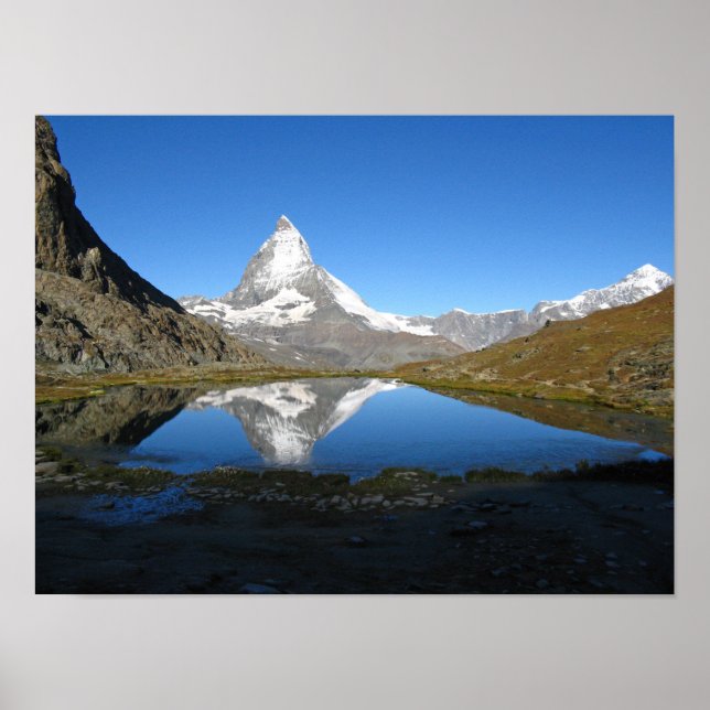 Riffelsee Matterhorn Poster (Vorne)