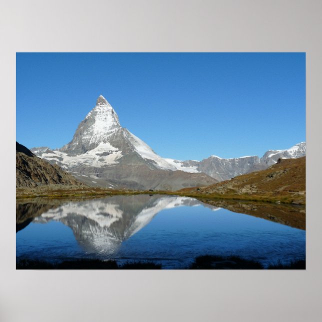 Riffelsee Matterhorn Poster (Vorne)