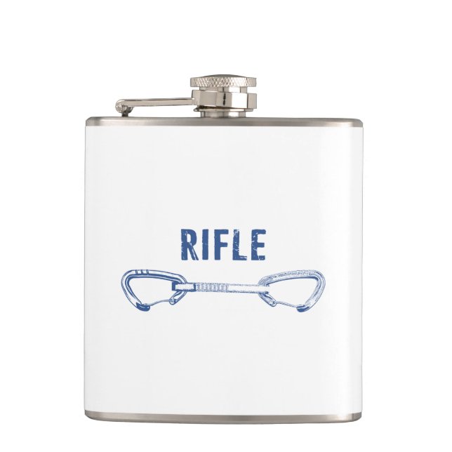 Rifle Colorado Rock Klettersteig Flachmann (Vorderseite)