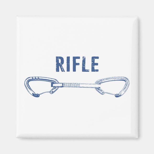 Rifle Colorado Rock Klettersteig Magnet (Vorne)