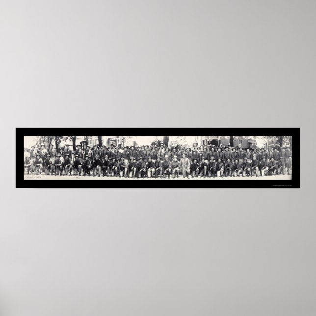 Riflemen WWI Foto 1917 Poster (Vorne)