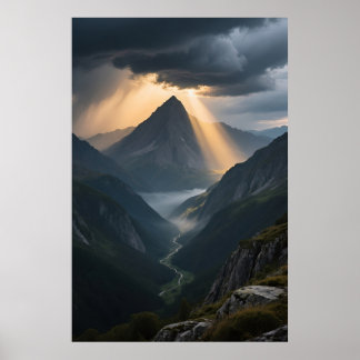 Rift Valley Glow Poster