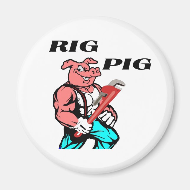 Rig Pig Magnet (Vorne)