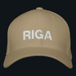 Riga Baseball Cap Bestickte Kappe<br><div class="desc">Riga Baseball Hat</div>