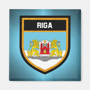 Riga-Flagge Magnet