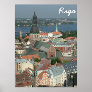 Riga, Lettland Poster