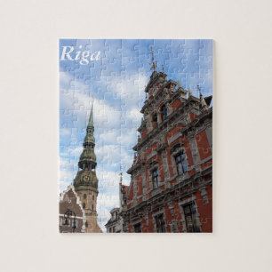 Riga, Lettland Puzzle