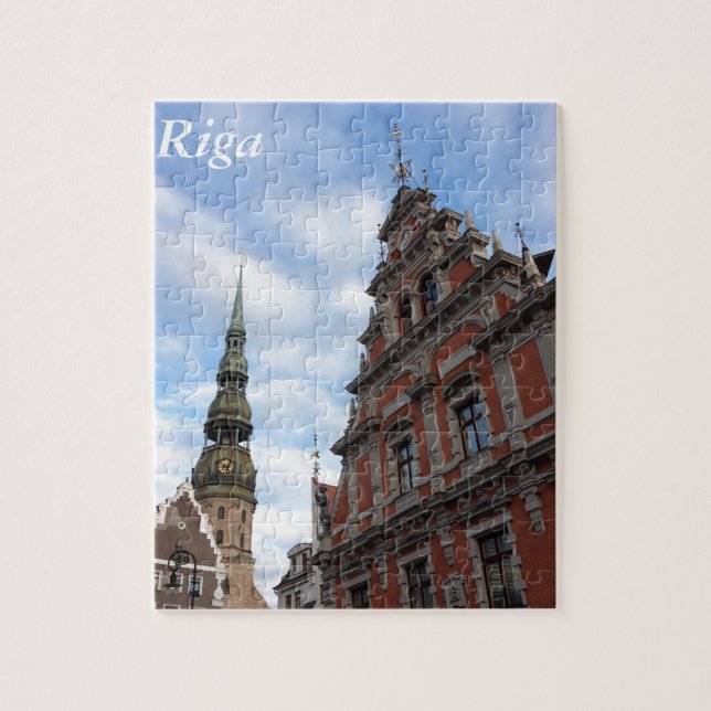 Riga, Lettland Puzzle (Vertikal)
