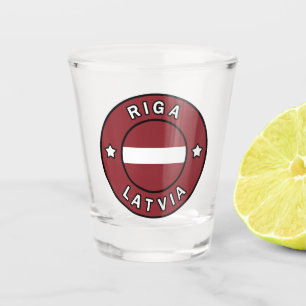 Riga Lettland Schnapsglas
