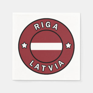 Riga Lettland Serviette
