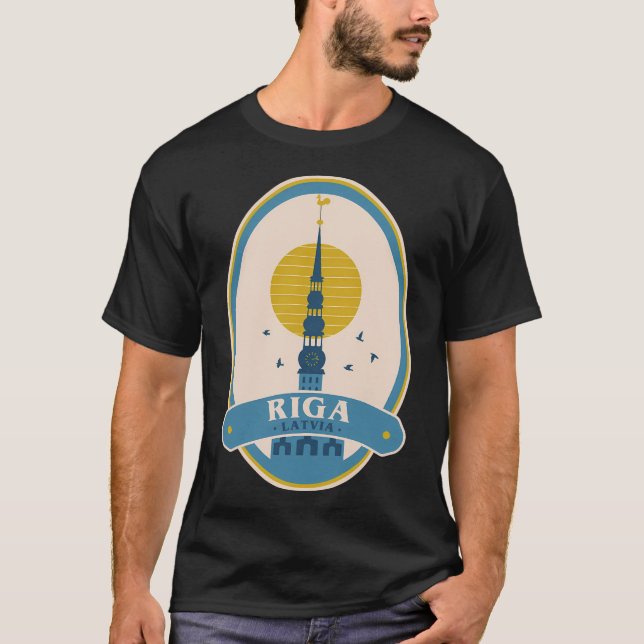 Riga Lettland T-Shirt (Vorderseite)