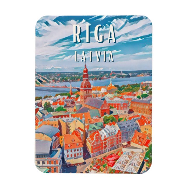 Riga Magnet (Vertikal)