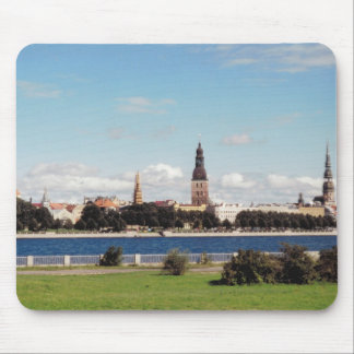 Riga (Panoramablick) Mousepad