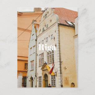 Riga-Stadtbild flexibler Photo-Magnet Feiertagspostkarte