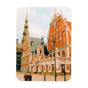 Riga Town Hall Square Magnet