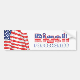 Rigell für Kongress-patriotische amerikanische Autoaufkleber