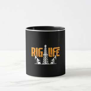 Rigg Life Oil Rig Workers Roughneck Tasse