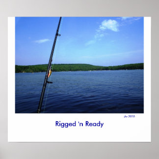 Rigge 'n Ready Print Poster