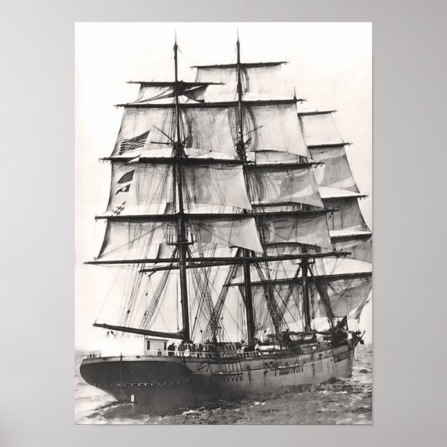 Rigged Ship Poster (Vorne)