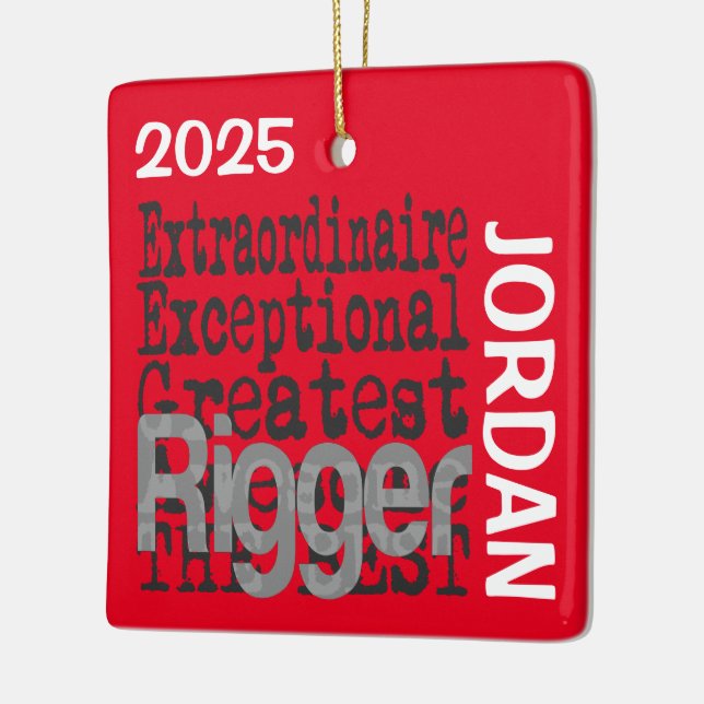 Rigger Extraordinaire CUSTOM Keramikornament (Links)