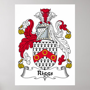Riggs Familienwappen Poster