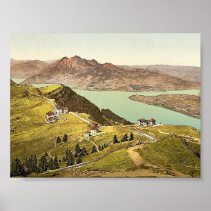 Rigi Staffel and Pilatus, Rigi, Switzerland classi Poster