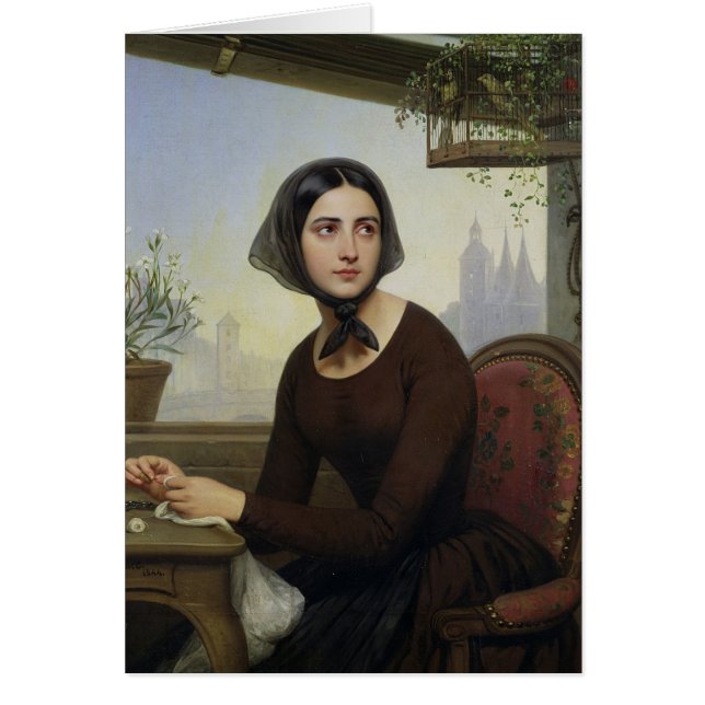 Rigolette, das versucht, sich abzulenken (Vorne)