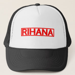 Rihana Briefmarke Truckerkappe