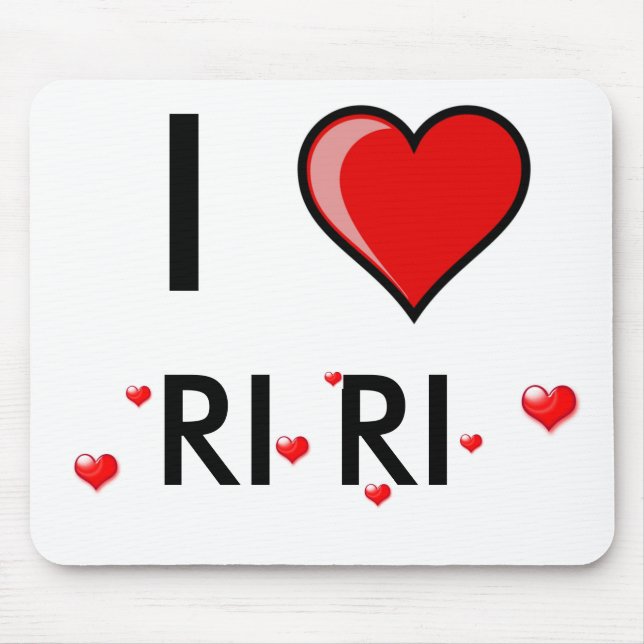 Rihanna-Fan mousepad (Vorne)