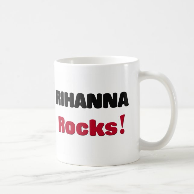 Rihanna-Felsen Tasse (Rechts)