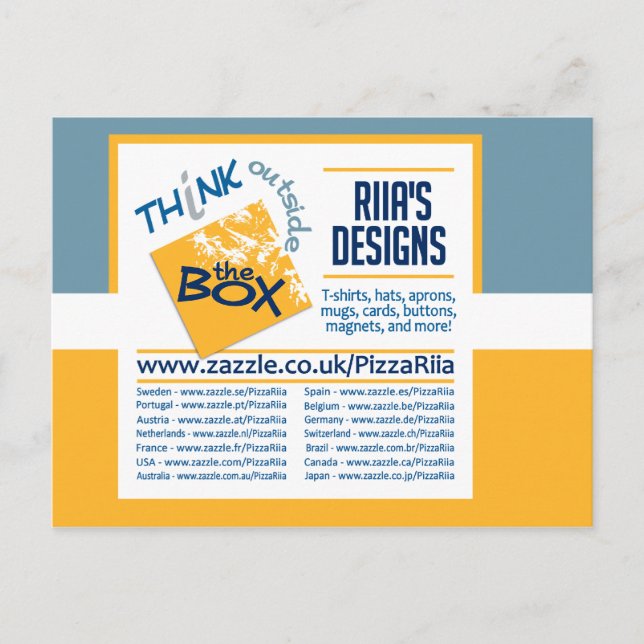 Riia's Designs Postkarte (Vorderseite)