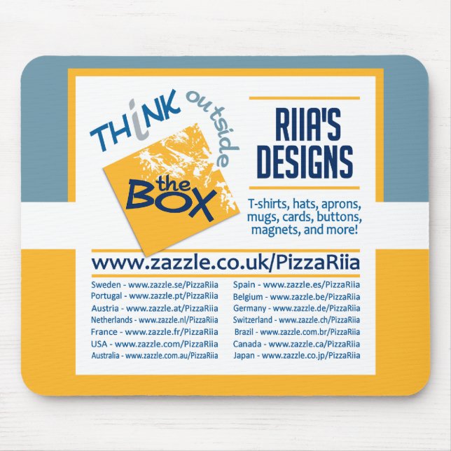 Riias Entwürfe mousepad (Vorne)