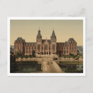 Rijksmuseum, Amsterdam, Niederlande Postkarte