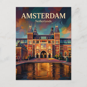 Rijksmuseum Niederlande Postkarte