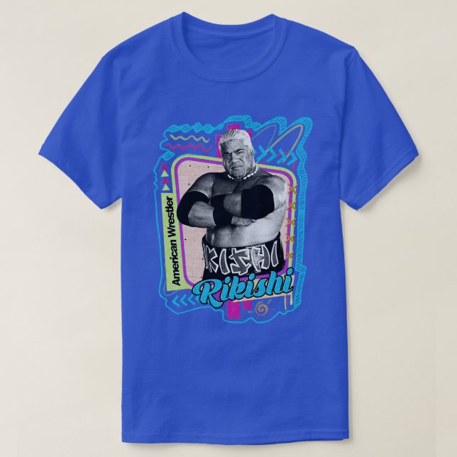Rikishi Pro Wrestler T-Shirt (Design vorne)