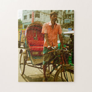 Rikscha-Taxi Bangladesch Puzzle