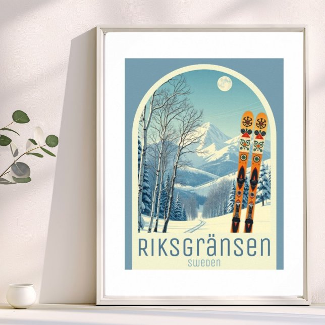 Riksgränsen Schweden Skigebiet Poster (Von Creator hochgeladen)