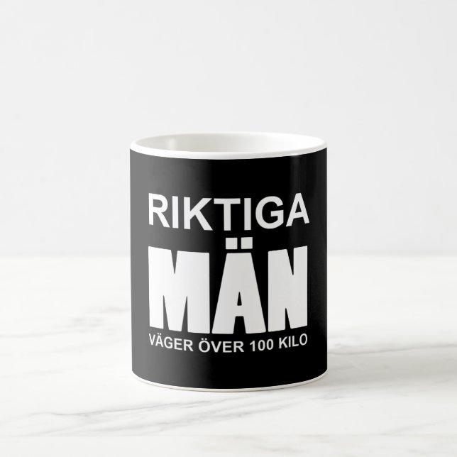 Riktiga män väger över 100 kilo tasse (Mittel)