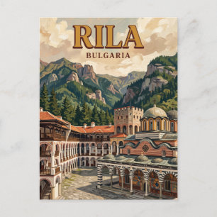 Rila-Kloster Bulgarien Postkarte