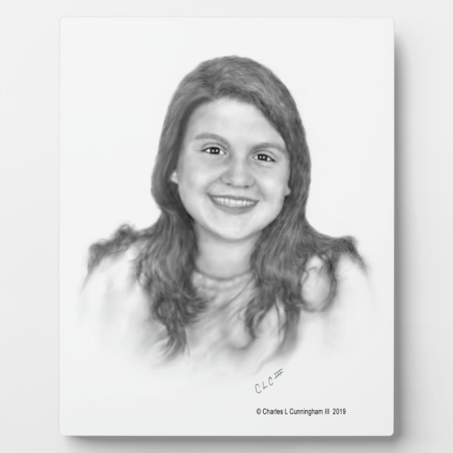 Riley B Fotoplatte (Vorderseite)