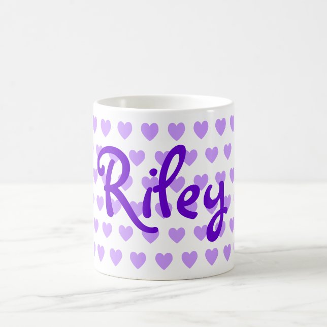 Riley im Lila Tasse (Mittel)